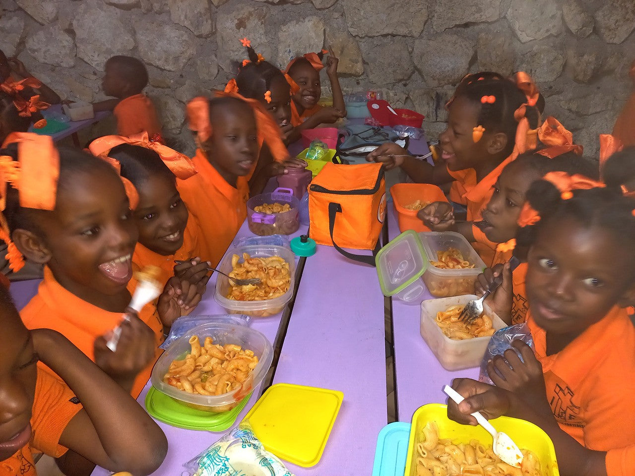 Boîte à lunch pour Haïti