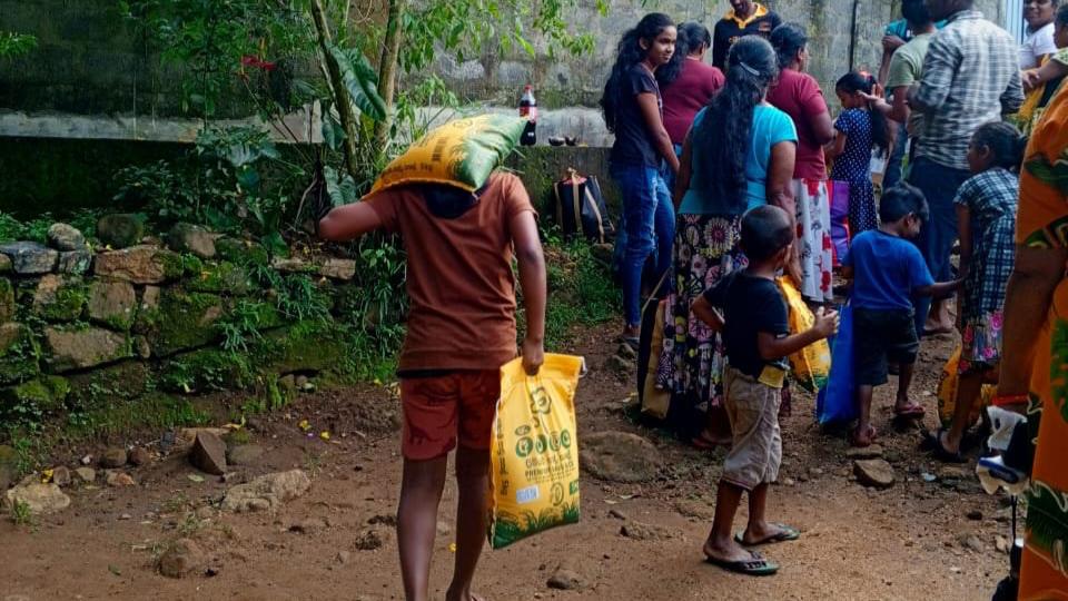 Evangelism Through Christmas Hampers in Sri Lanka